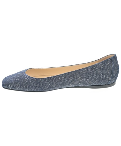 JIMMY CHOO（ジミーチュー）バレエシューズ/オペラシューズ 紺 サイズ:EU35 1/2(22cm位) レディース/2200659844019