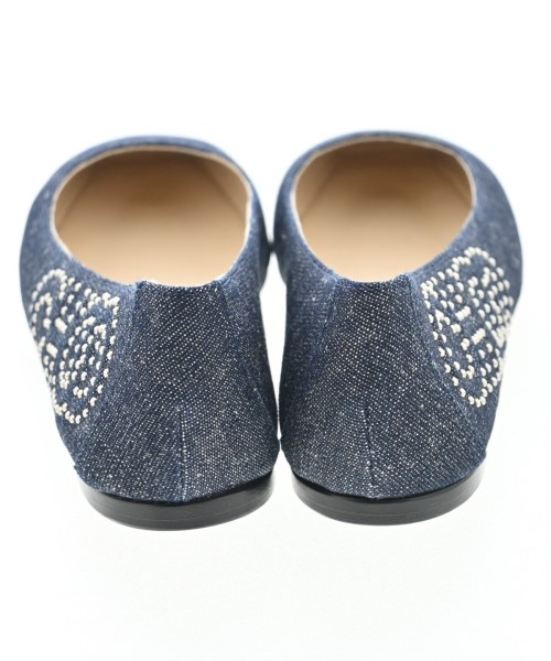 JIMMY CHOO（ジミーチュー）バレエシューズ/オペラシューズ 紺 サイズ:EU35 1/2(22cm位) レディース/2200659844019