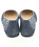 JIMMY CHOO（ジミーチュー）バレエシューズ/オペラシューズ 紺 サイズ:EU35 1/2(22cm位) レディース/2200659844019