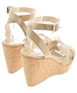 JIMMY CHOO（ジミーチュー）サンダル ベージュ サイズ:EU38(24.5cm位) レディース/2200657978235
