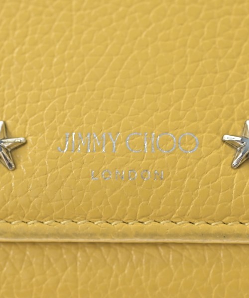 JIMMY CHOO（ジミーチュー）財布・コインケース 黄 サイズ:- レディース/2200714157115