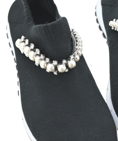 JIMMY CHOO（ジミーチュー）スニーカー 黒 サイズ:20cm レディース/2200712984058