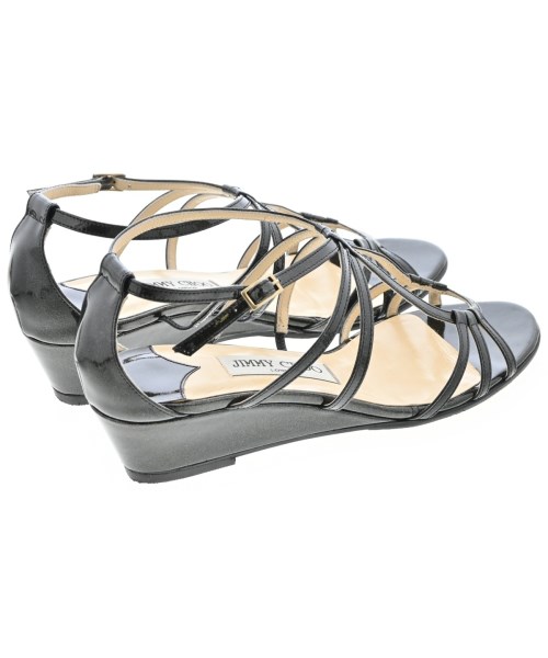 JIMMY CHOO（ジミーチュー）サンダル 黒 サイズ:EU37(23.5cm位) レディース/2200715801291