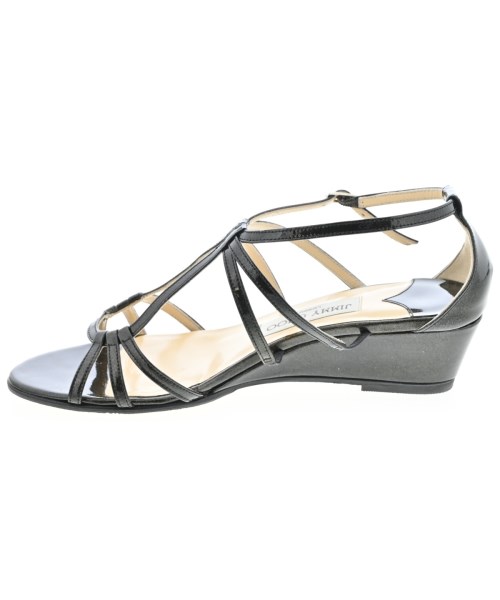 JIMMY CHOO（ジミーチュー）サンダル 黒 サイズ:EU37(23.5cm位) レディース/2200715801291
