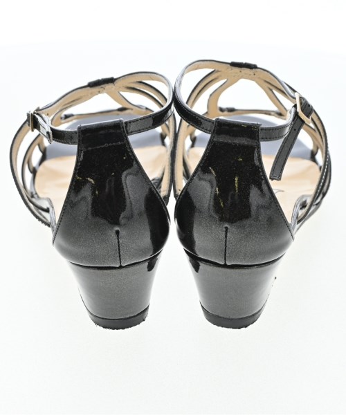 JIMMY CHOO（ジミーチュー）サンダル 黒 サイズ:EU37(23.5cm位) レディース/2200715801291