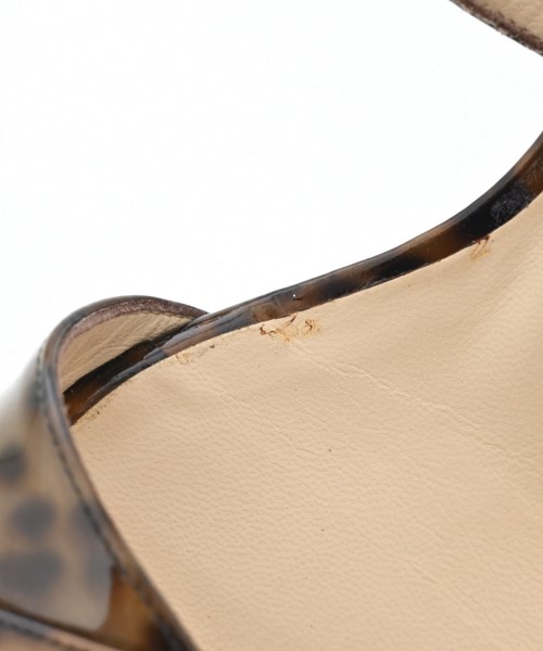 JIMMY CHOO（ジミーチュー）サンダル 茶 サイズ:36 1/2(23.5cm位) レディース/2200715801307