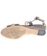 JIMMY CHOO（ジミーチュー）サンダル 茶 サイズ:36 1/2(23.5cm位) レディース/2200715801307