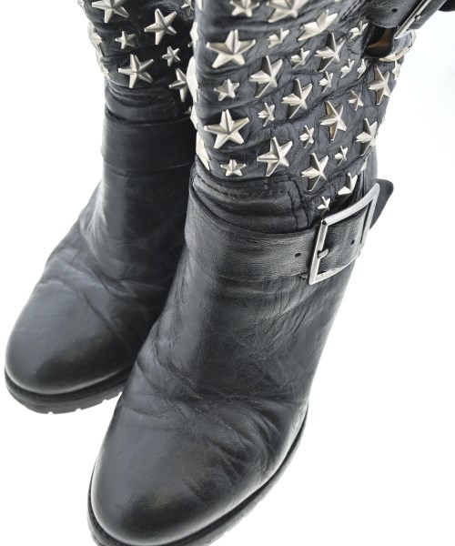 JIMMY CHOO（ジミーチュー）ブーツ 黒 サイズ:EU37 1/2(24cm位) レディース/2200643305175
