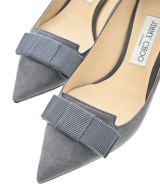 JIMMY CHOO（ジミーチュー）パンプス グレー サイズ:EU38 1/2(25cm位) レディース/2200642630018