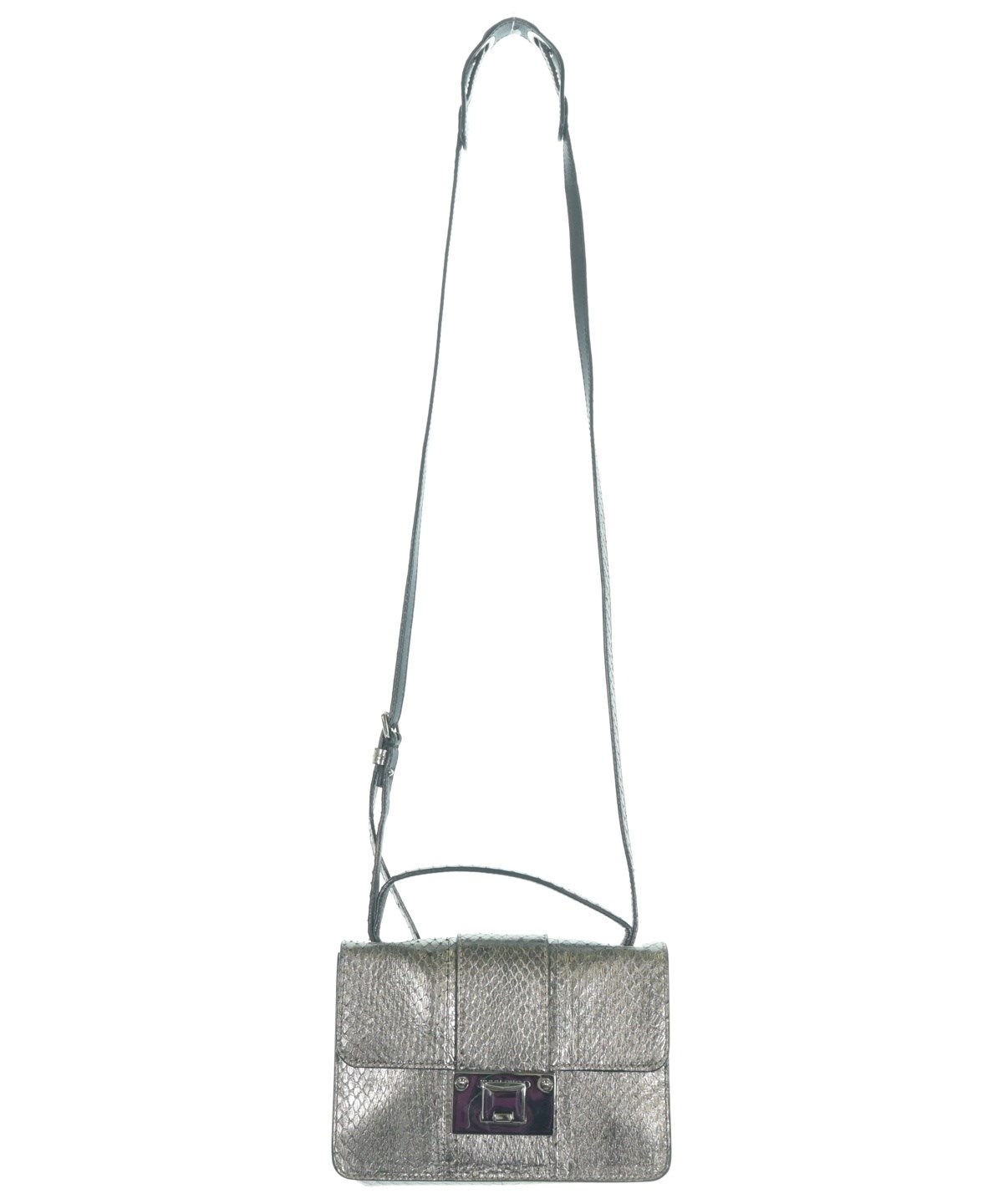 JIMMY CHOO（ジミーチュー）ショルダーバッグ シルバー サイズ