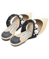 JIMMY CHOO（ジミーチュー）サンダル ベージュ サイズ:EU37 1/2(24cm位) レディース/2200646510088