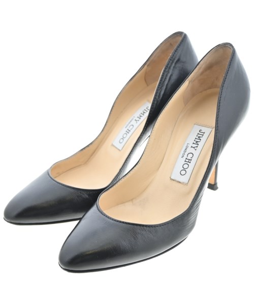 JIMMY CHOO(ジミーチュー)パンプス 黒 サイズ:EU35 1/2(22cm位)/2200648395010