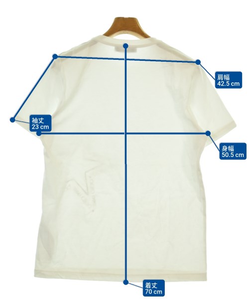 JIMMY CHOO（ジミーチュー）Tシャツ・カットソー 白 サイズ:M メンズ/2200648818038