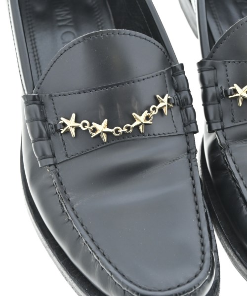 JIMMY CHOO（ジミーチュー）ドレスシューズ/ローファー 黒 サイズ:EU37(23.5cm位) レディース/2200648896012