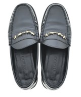 JIMMY CHOO（ジミーチュー）ドレスシューズ/ローファー 黒 サイズ:EU37(23.5cm位) レディース/2200648896012