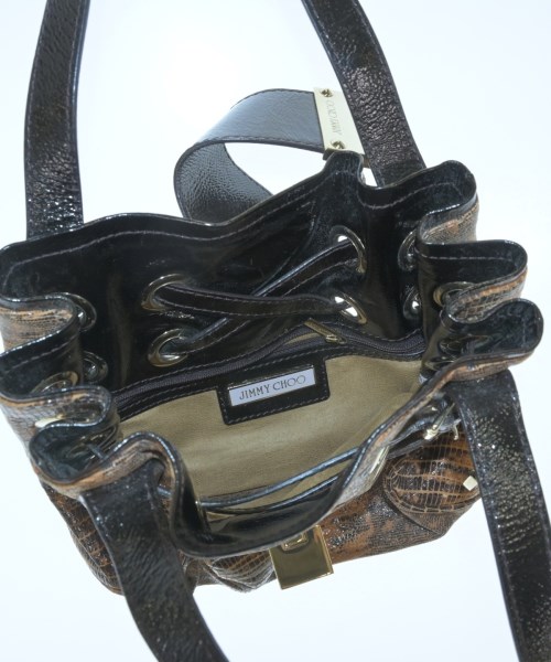 JIMMY CHOO（ジミーチュー）トートバッグ 茶 サイズ:- レディース/2200649332014