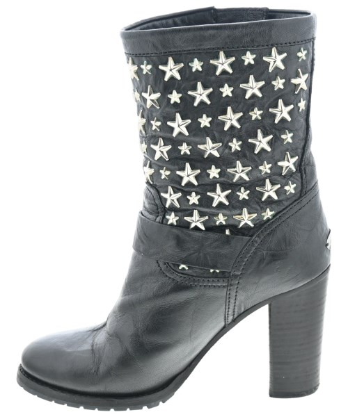 JIMMY CHOO（ジミーチュー）ブーツ 黒 サイズ:EU37 1/2(24cm位) レディース/2200649851010