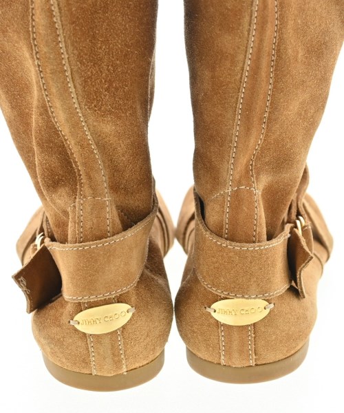 JIMMY CHOO（ジミーチュー）ブーツ 茶 サイズ:EU39 1/2(26cm位) レディース/2200645297133