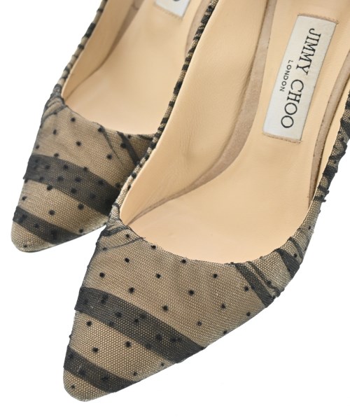 JIMMY CHOO（ジミーチュー）パンプス ベージュ サイズ:EU38 1/2(25cm位) レディース/2200654077023