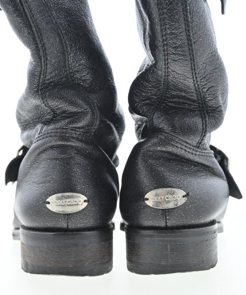 JIMMY CHOO（ジミーチュー）ブーツ 黒 サイズ:EU37(23.5cm位) レディース/2200702332944