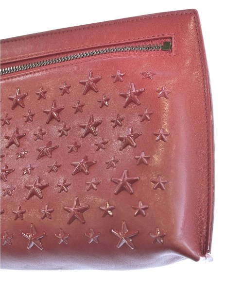 JIMMY CHOO（ジミーチュー）クラッチバッグ 赤 サイズ:- レディース/2200697955043