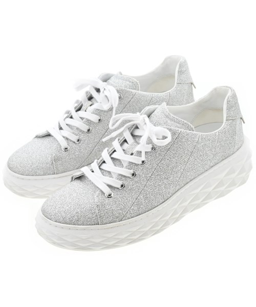 JIMMY CHOO(ジミーチュー)スニーカー シルバー サイズ:EU39(25.5cm位)/2200700280018
