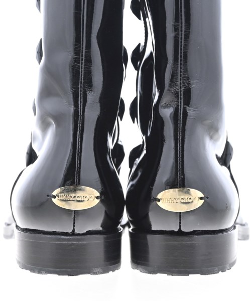 JIMMY CHOO（ジミーチュー）ブーツ 黒 サイズ:EU37 1/2(24cm位) レディース/2200702447945