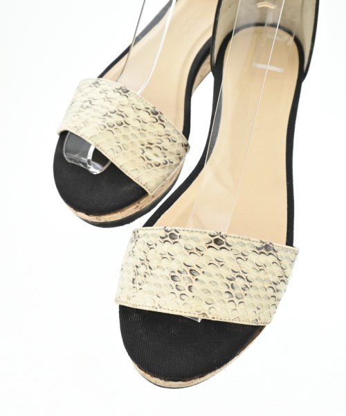 JIMMY CHOO（ジミーチュー）サンダル 白 サイズ:EU37(23.5cm位) レディース/2200703810014