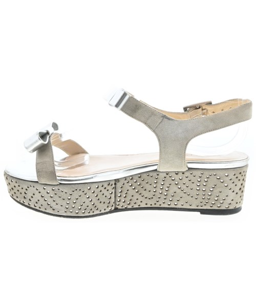 JIMMY CHOO（ジミーチュー）サンダル グレー サイズ:EU35(21.5cm位) レディース/2200703527080