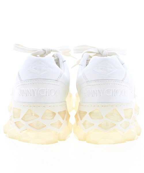 JIMMY CHOO（ジミーチュー）スニーカー 白 サイズ:EU38 1/2(25cm位) レディース/2200706079104
