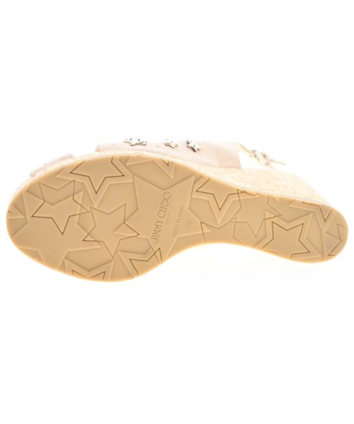 JIMMY CHOO（ジミーチュー）サンダル ベージュ サイズ:EU36(22.5cm位) レディース/2200705743105