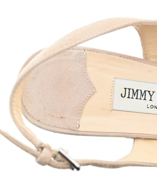 JIMMY CHOO（ジミーチュー）サンダル ベージュ サイズ:EU36(22.5cm位) レディース/2200705743105