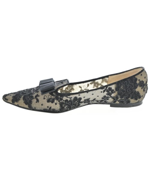 JIMMY CHOO（ジミーチュー）バレエシューズ/オペラシューズ 黒 サイズ:EU37(23.5cm位) レディース/2200708141014