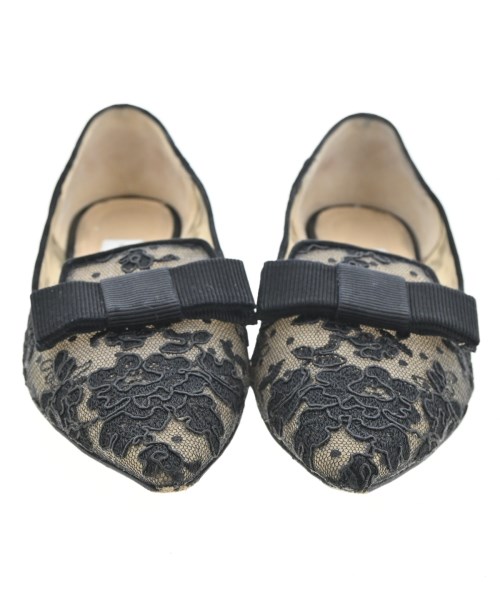 JIMMY CHOO（ジミーチュー）バレエシューズ/オペラシューズ 黒 サイズ:EU37(23.5cm位) レディース/2200708141014