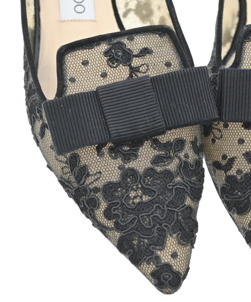JIMMY CHOO（ジミーチュー）バレエシューズ/オペラシューズ 黒 サイズ:EU37(23.5cm位) レディース/2200708141014