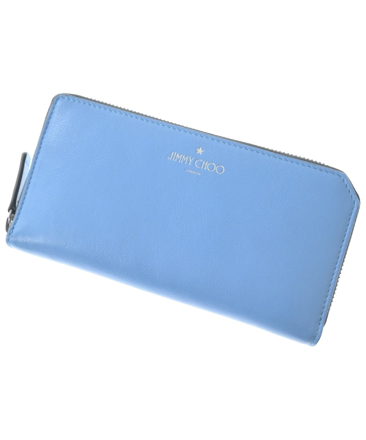 JIMMY CHOO ジミーチュー 財布・ケース  青 【古着】【中古】【送料無料】 JIMMY CHOO（ジミーチュー）財布・コインケース 青 サイズ