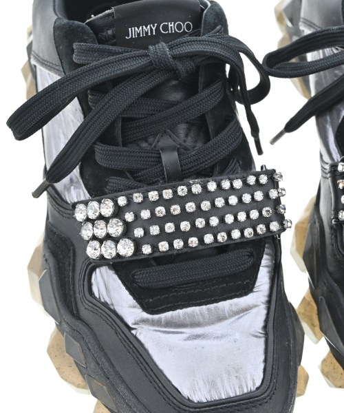 JIMMY CHOO（ジミーチュー）スニーカー 黒 サイズ:EU40(26cm位) レディース/2200664588014
