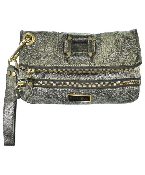 JIMMY CHOO(ジミーチュー)クラッチバッグ ゴールド サイズ:-/2200664793111