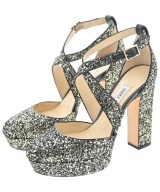 JIMMY CHOO（ジミーチュー）サンダル 黒 サイズ:EU37(23.5cm位) レディース/2200664937058