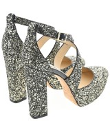 JIMMY CHOO（ジミーチュー）サンダル 黒 サイズ:EU37(23.5cm位) レディース/2200664937058