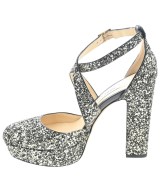 JIMMY CHOO（ジミーチュー）サンダル 黒 サイズ:EU37(23.5cm位) レディース/2200664937058