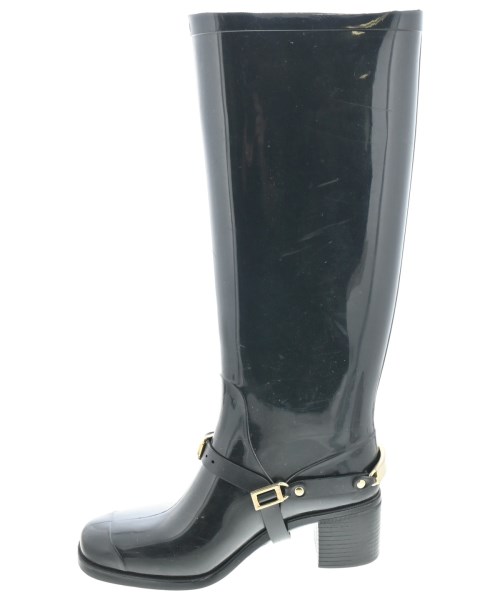 JIMMY CHOO（ジミーチュー）レインシューズ 紺 サイズ:EU36(22.5cm位) レディース/2200666469410