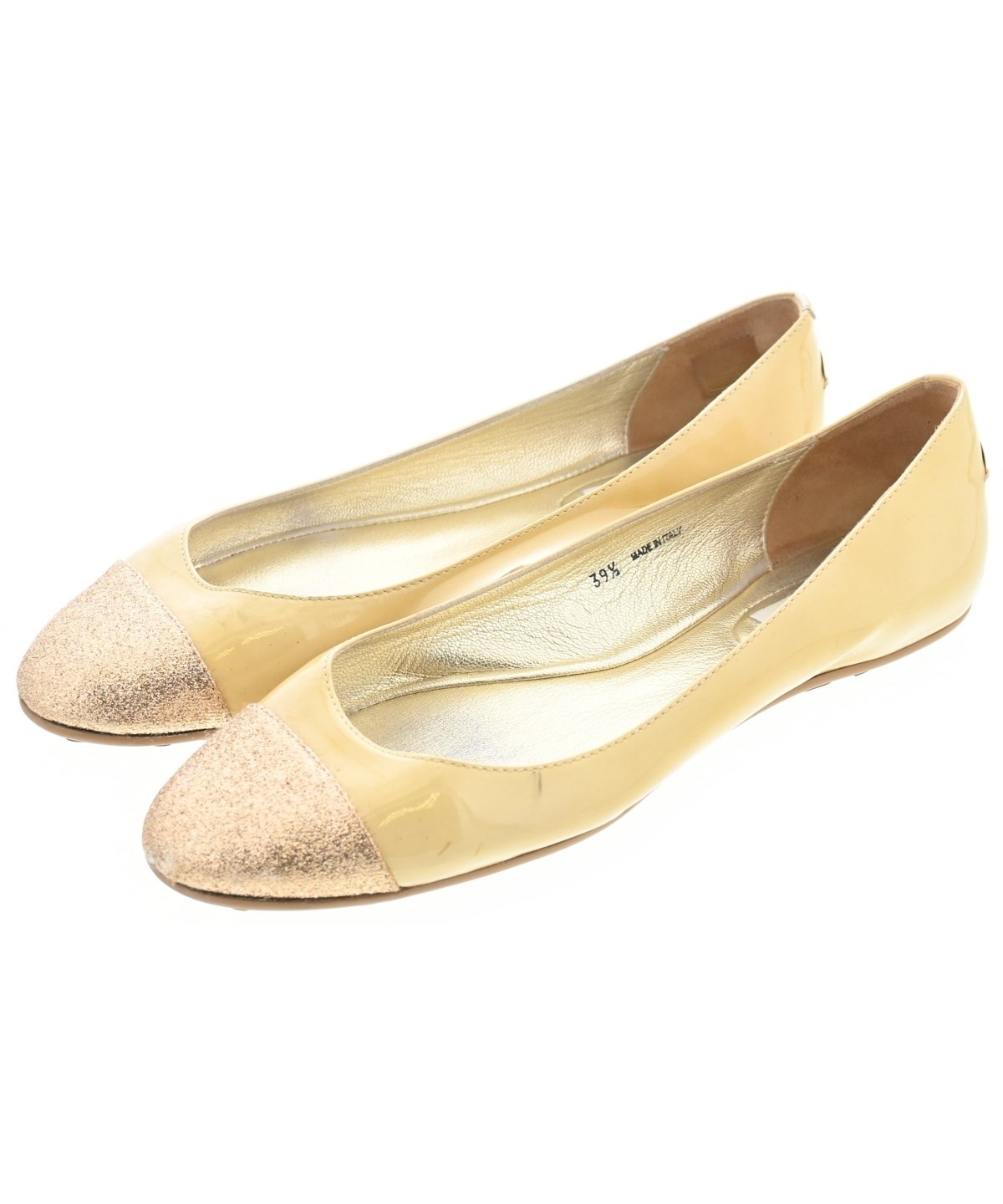 JIMMY CHOO（ジミーチュー）パンプス ベージュ サイズ:EU39 1/2(26cm位