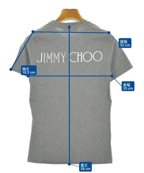 JIMMY CHOO（ジミーチュー）Tシャツ・カットソー グレー サイズ:XXXS レディース/2200723118114