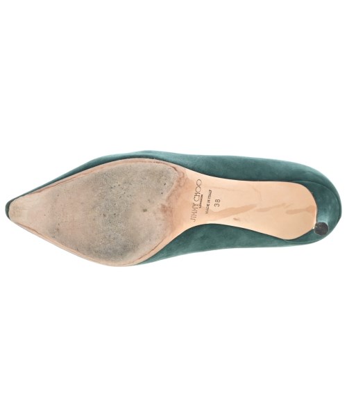 JIMMY CHOO（ジミーチュー）パンプス 緑 サイズ:EU38(24.5cm位) レディース/2200721517186