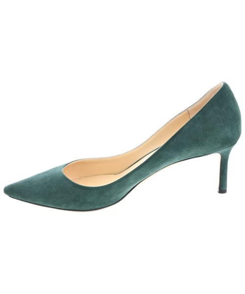 JIMMY CHOO（ジミーチュー）パンプス 緑 サイズ:EU38(24.5cm位) レディース/2200721517186