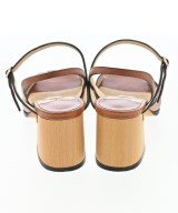 JIMMY CHOO（ジミーチュー）サンダル 茶 サイズ:EU36(22.5cm位) レディース/2200719818035