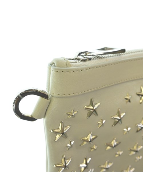 JIMMY CHOO（ジミーチュー）クラッチバッグ 白 サイズ:- レディース/2200718127404