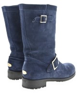 JIMMY CHOO（ジミーチュー）ブーツ 紺 サイズ:EU37(23.5cm位) レディース/2200717306022