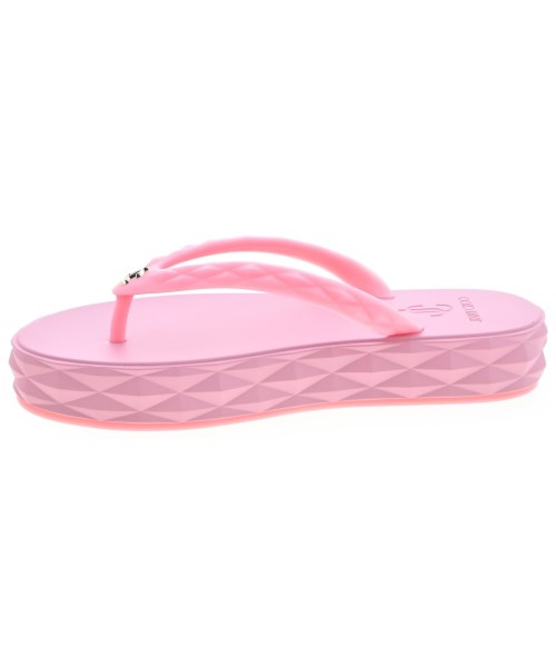 JIMMY CHOO（ジミーチュー）サンダル ピンク サイズ:-(24.5cm位) レディース/2200713526677